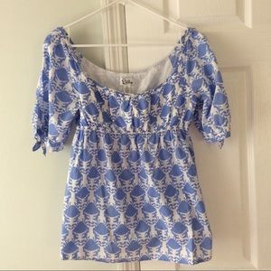 🦀 Lilly Pulitzer “Pinched by a Crab” Top 🦀